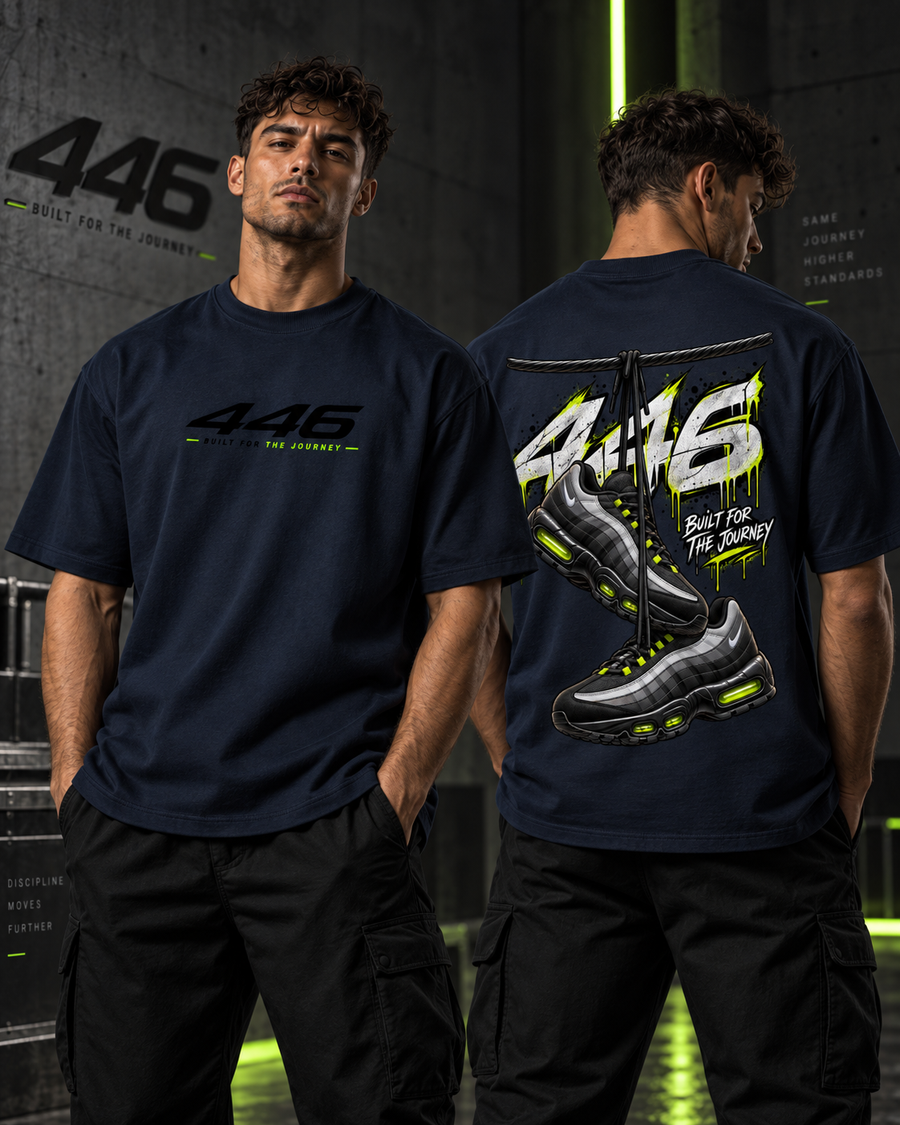 446 Journey Graphic Oversized T-Shirt