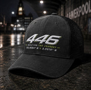 446 Journey Trucker Cap — Shadow/Black
