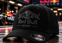 446 Active – Stealth Black Motorsport Trucker Cap