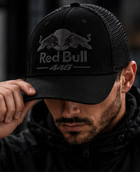 446 Active – Stealth Black Motorsport Trucker Cap
